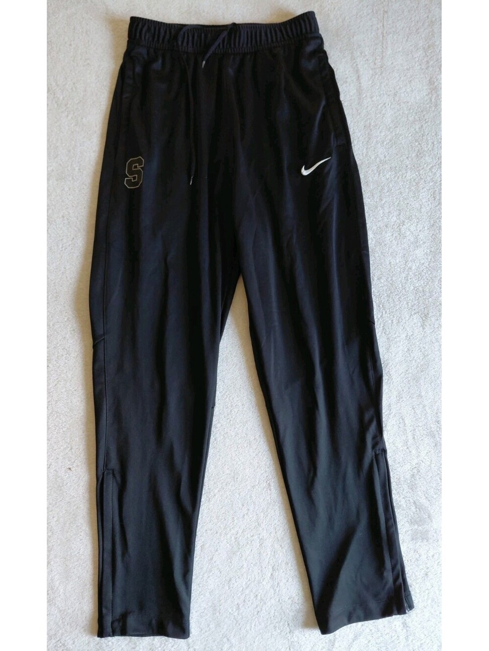 Nike Syracuse Orange Relentless Tapered Training Pants Black Mens Small